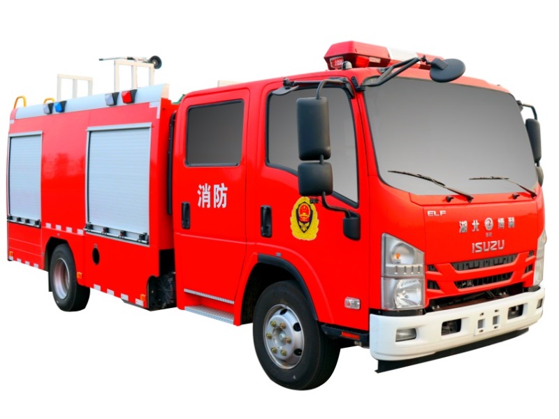 庆铃4吨水罐消防车 