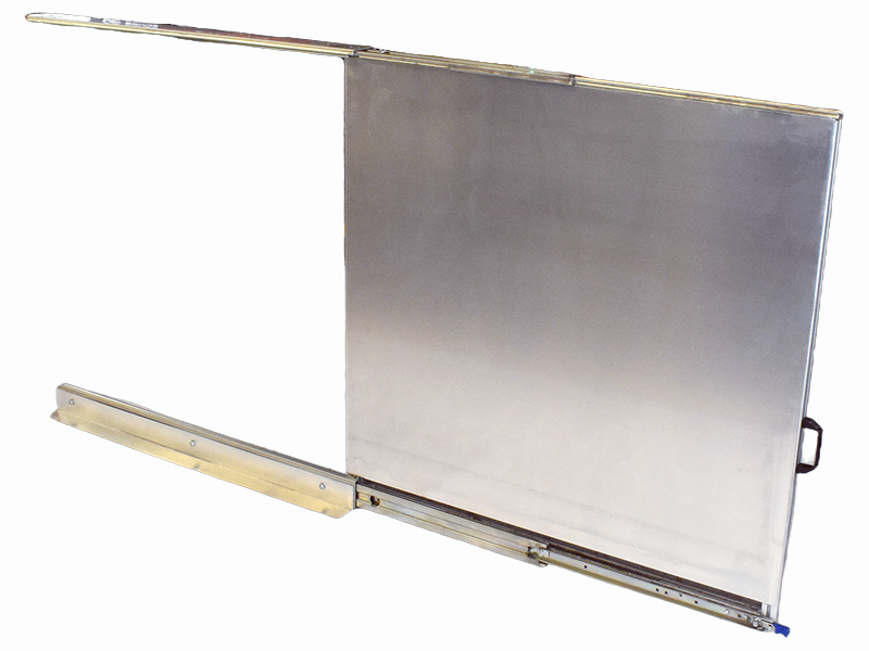 立式拖拉置物架 