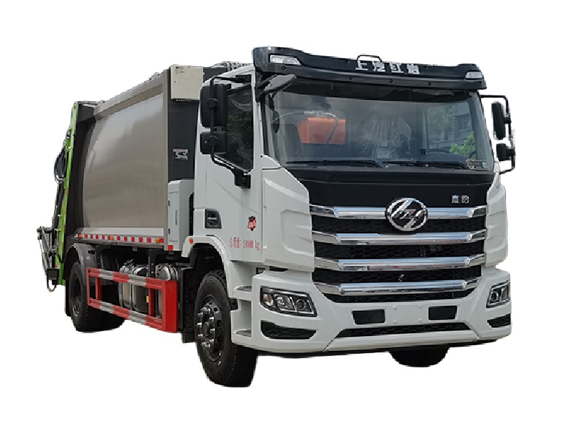 红岩10-12方压缩式垃圾车 