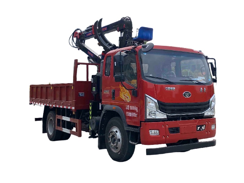 重汽抓斗式垃圾车 