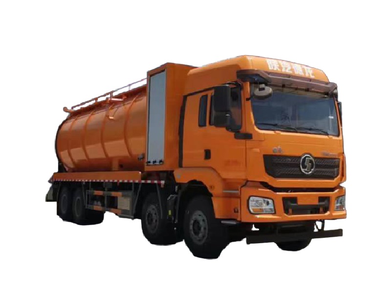 陕汽25方清洗吸污车 