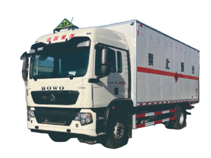 重汽爆破器材运输车 