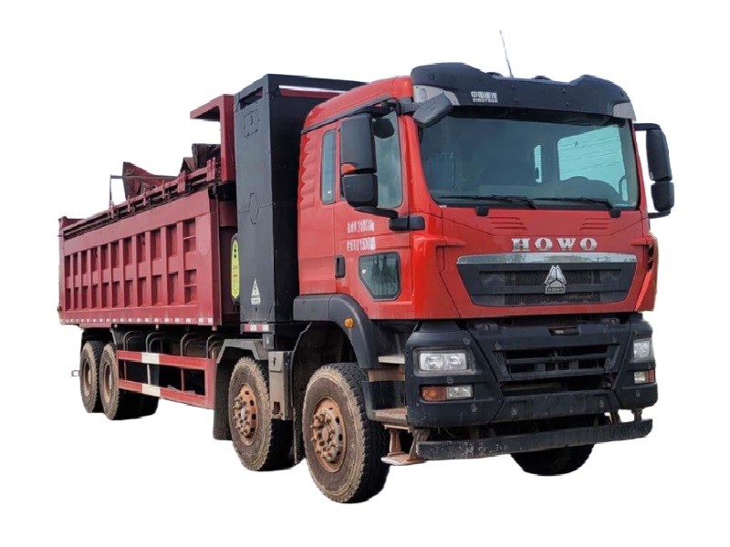 豪沃换电式纯电动自卸自卸车 