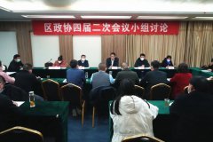 博利董事长程钰涵参加区政协四届二次会议工商联、经济界别分组讨论